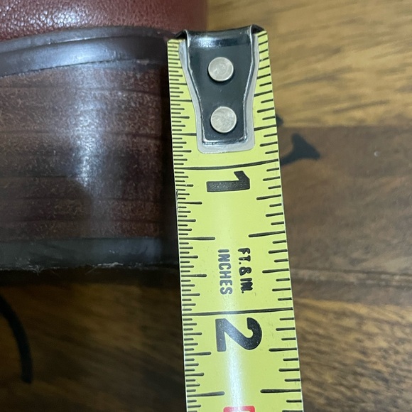 CHARLES DAVID Brown Tan Buckle Moto Sherpa Lined Boots Size 37 US 6.5 - Picture 8 of 16